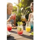 Ananas koktélos pohár 530 ml, 6 db-os csomag - spanyol minőség