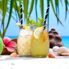 Ananas koktélos pohár 530 ml – 6 db-os csomag, spanyol minőségű üveg