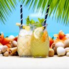 530 ml-es Ananas koktélos pohár – ananász mintájú, dekoratív italospohár