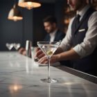 ENDURA 240 ml-es martini koktélos pohár - 6 db-os csomag