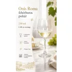 Onis Roma fehérboros pohár 250 ml-es űrtartalommal