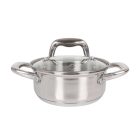 Caesar 1,5 literes indukciós lábas üveg fedővel, 16 m-es átmérő