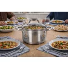 Caesar 3 literes indukciós fazék üveg fedővel, 18 cm-es átmérő