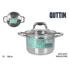 Caesar 3 literes indukciós fazék üveg fedővel, 18 cm-es átmérő