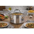 Caesar 4 literes indukciós fazék üveg fedővel, 20 cm-es átmérő