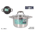 Caesar 4 literes indukciós fazék üveg fedővel, 20 cm-es átmérő