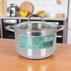 Indukciós Caesar fazék 7 liter, 24 cm, üveg fedővel – GasztroZoli ajánlata