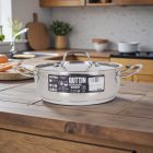 Quttin Hotel lábas fedővel 3 literes 22 cm-es átmérőjű indukciós - Spanyol edény