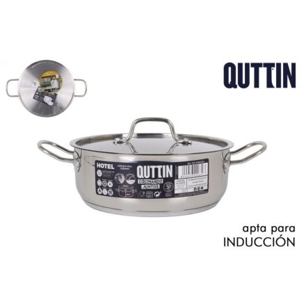 Quttin Hotel lábas fedővel 4 literes 24 cm-es átmérőjű indukciós - Spanyol edény