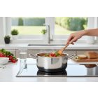 Quttin Hotel lábas fedővel 4 literes 24 cm-es átmérőjű indukciós - Spanyol edény