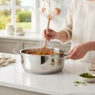 Quttin Hotel lábas fedővel 5 literes 26 cm-es átmérőjű indukciós - Spanyol edény