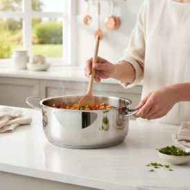   Quttin Hotel lábas fedővel 5 literes 26 cm-es átmérőjű indukciós - Spanyol edény