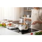 Quttin Hotel lábas fedővel 6,5 literes 28 cm-es átmérőjű indukciós - Spanyol edény