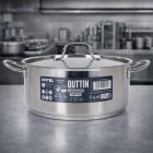 Quttin Hotel lábas fedővel 9,5 literes 32 cm-es átmérőjű indukciós - Spanyol edény