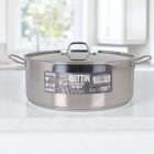 Nagy méretű Quttin Hotel lábas 14 literes, 36 cm átmérő, fedővel – GasztroZoli ajánlata