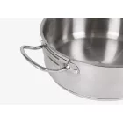 Quttin Hotel indukciós magas lábas fedővel 9,5 l – 28 cm átmérővel, rozsdamentes