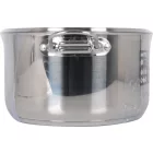 Quttin Hotel indukciós magas lábas fedővel 9,5 l – 28 cm átmérővel, rozsdamentes