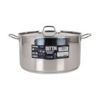 Quttin Hotel magas lábas fedővel 16 literes 34 cm-es átmérőjű indukciós - Spanyol edény