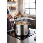 Quttin Hotel magas lábas fedővel 19 literes 36 cm-es átmérőjű indukciós - Spanyol edény