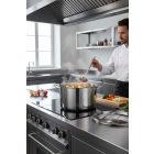 Quttin Hotel magas lábas fedővel 21,5 literes 38 cm-es átmérőjű indukciós - Spanyol edény