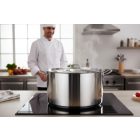 Quttin Hotel magas lábas fedővel 21,5 literes 38 cm-es átmérőjű indukciós - Spanyol edény