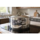 Quttin Hotel magas lábas fedővel 25 literes 40 cm-es átmérőjű indukciós - Spanyol edény