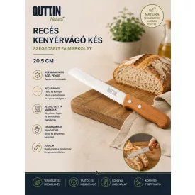 Quttin kenyérvágó kés 20,5 cm