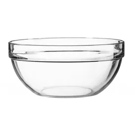 Empilable üveg salátástál, 17 cm, 1,0 liter, sorolható kialakítás