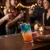 360 ml-es ferde dizájn longdrink pohár