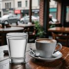 Kávé mellé kínált vizespohár 6 db-os Borgonovo szett