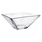 Modi szögletes üveg salátástál 25 cm 2,8 liter