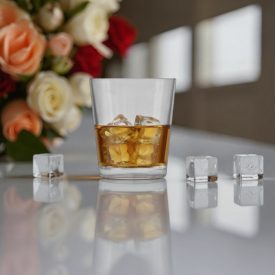 Rocks 220 ml-es vizes–whiskys pohár – klasszikus, vastag falú üveg