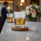 Vastag falú Rocks pohár 220 ml – whiskyhez, vízhez, üdítőhöz