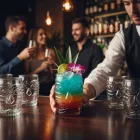 TIKI koktélos pohár, 6 db-os csomag, vastagabb falú 470 ml