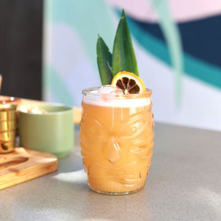 TIKI koktélos pohár vastagabb falú 470 ml