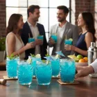 TIKI koktélos pohár, 6 db-os csomag, vastagabb falú 470 ml
