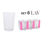 Sedef 205 ml-es vizespohár – mosogatógépben mosható üvegpohár, letisztult, elegáns megjelenéssel