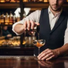 PVD bevonatos koktél italmérce 1,5/3 cl-es kétoldalas kialakítással