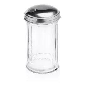 Cukortartó 300 ml, temperált üveg alj, rozsdamentes tető, stílusos tárolás