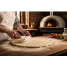 Tüskés tésztaperforáló henger pizzatészták és piték készítéséhez
