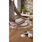 Csapágyas  nyújtófa, 25 cm-es nyújtó felülettel, 47X5 cm, rozsdamentes