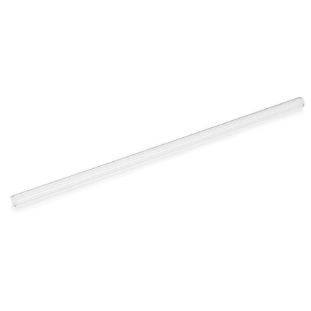 Üveg szívószál 0,8 x 23 cm kefével
