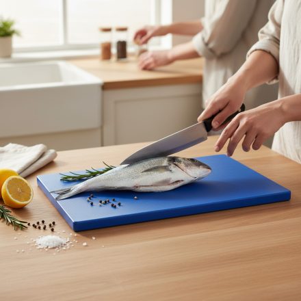 Vágólap 53-32.5-2 cm Gn 1/1 kék 6 gumitalpacskával