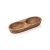 Pure olivafa dupla tálka 25x11 cm-es, 3,5 cm-es magassággal - Német minőség