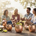 Moscow Mule bögre 400 ml pvd bevonatos réz színű