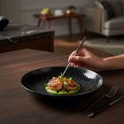 Vida Night mélytányér 25 cm, porcelán