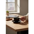 Vida Night teáscsésze+alj, 220 ml, porcelán