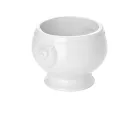 Klasszikus oroszlánfejes porcelán levestál