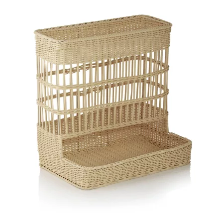 Zsemle - kifli adagoló világos bézs polipropilén 60x39x60,5 cm - Német minőség