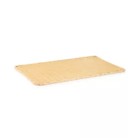   Kínáló tálca 60x40x1 cm világos bézs polipropilén - Német minőség